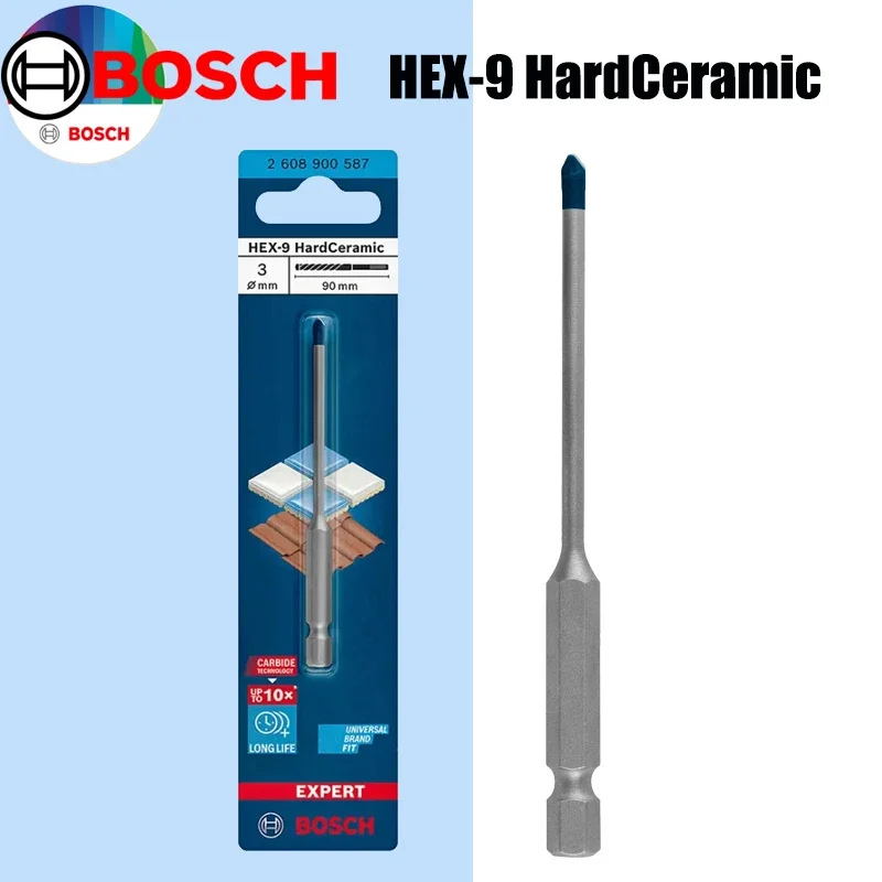 Power Z Tools - BOSCH Hex-9 Hard Ceramic Drill Bits