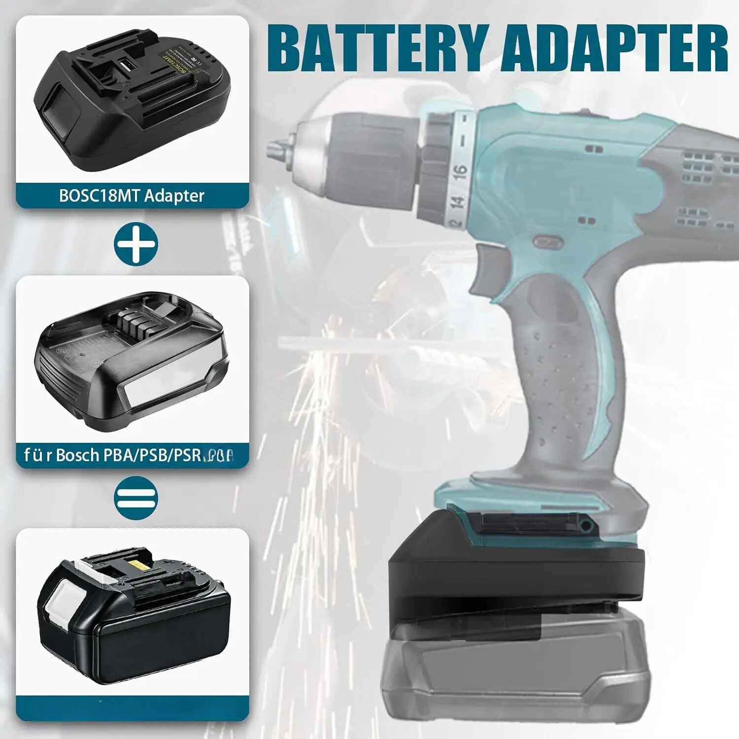 Power Tools Excel - for Bosch work on for Makita