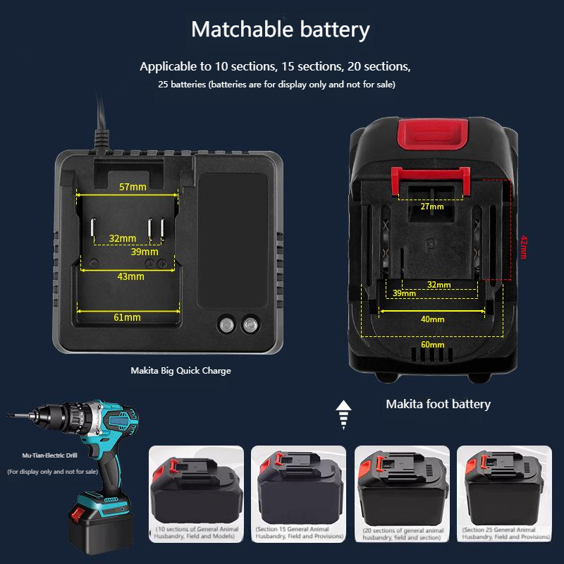 EU US 18V 21V Charger For Maki - đánh giá và giá Power Tools Sheets