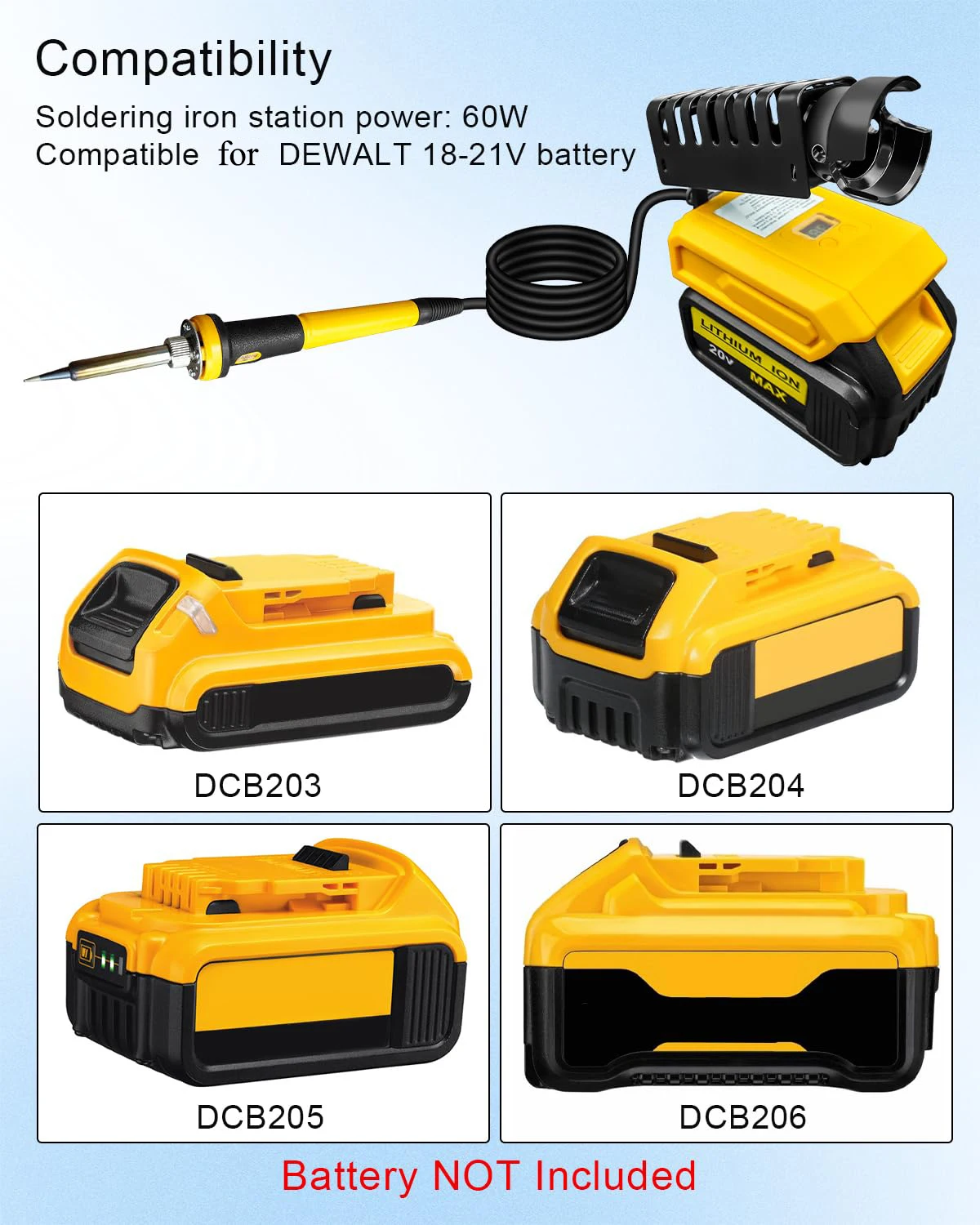 Portable Soldering Iron Kit Co - đánh giá và giá Power Tools Battery Repair