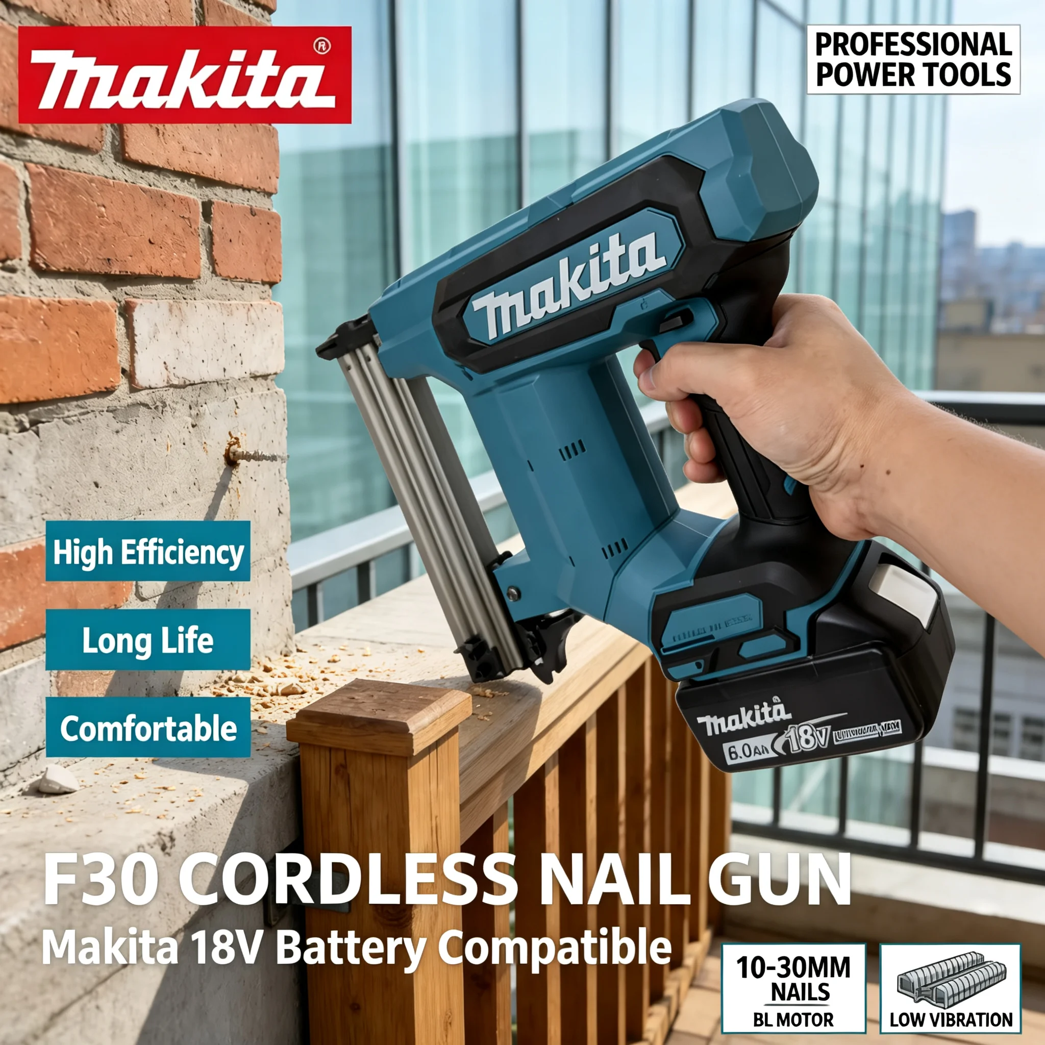 Makita F30 Cordless Electric N - đánh giá và giá Staple Gun Electric