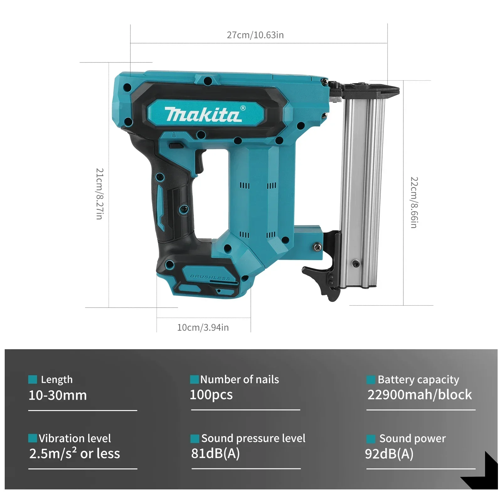 Makita F30 Cordless Electric N - đánh giá và giá Staple Gun Electric