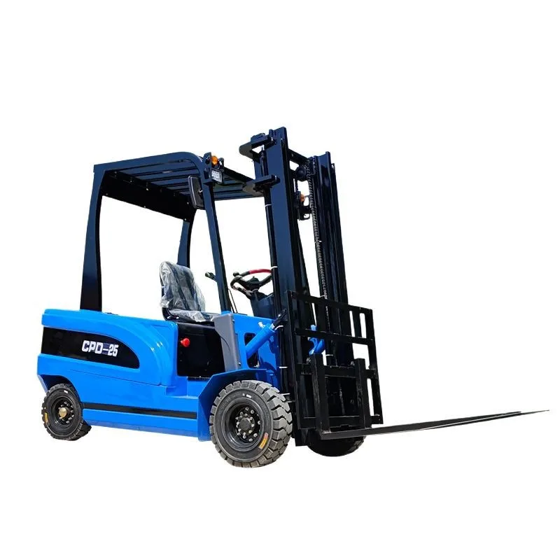 Small four-wheel electric fork - đánh giá và giá Power Tools Logistics