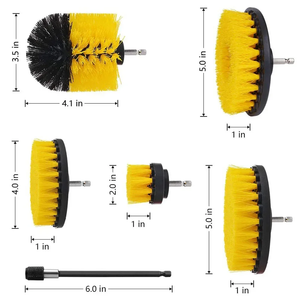 Drill Brush Attachment Set Pow - đánh giá và giá Power Tools For Windows