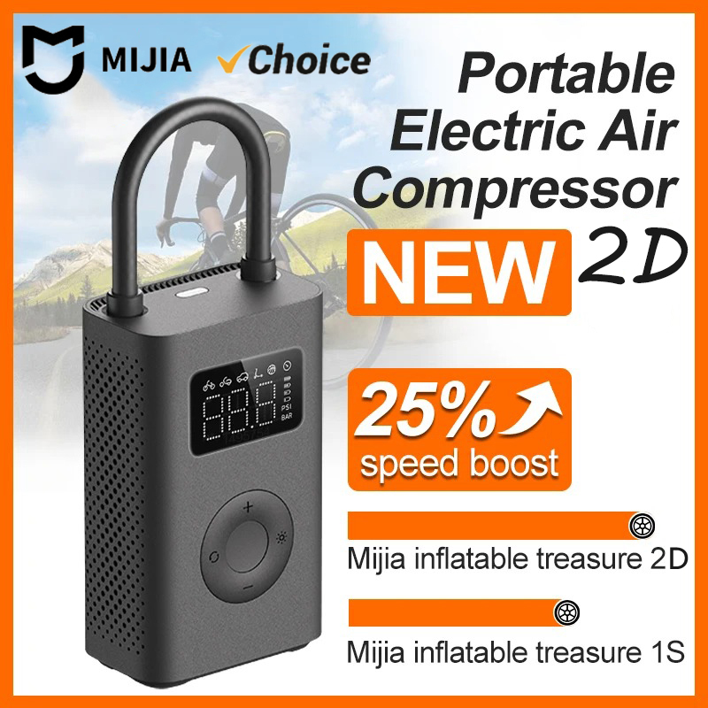 Original MIJIA Air Pump 2D 25% - đánh giá và giá Xiaomi Power Tools