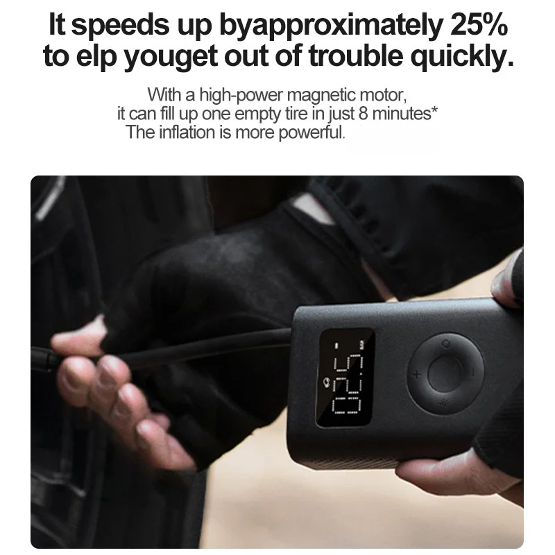 Original MIJIA Air Pump 2D 25% - đánh giá và giá Xiaomi Power Tools