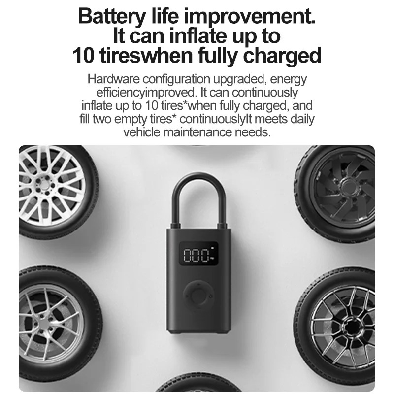 Original MIJIA Air Pump 2D 25% - đánh giá và giá Xiaomi Power Tools