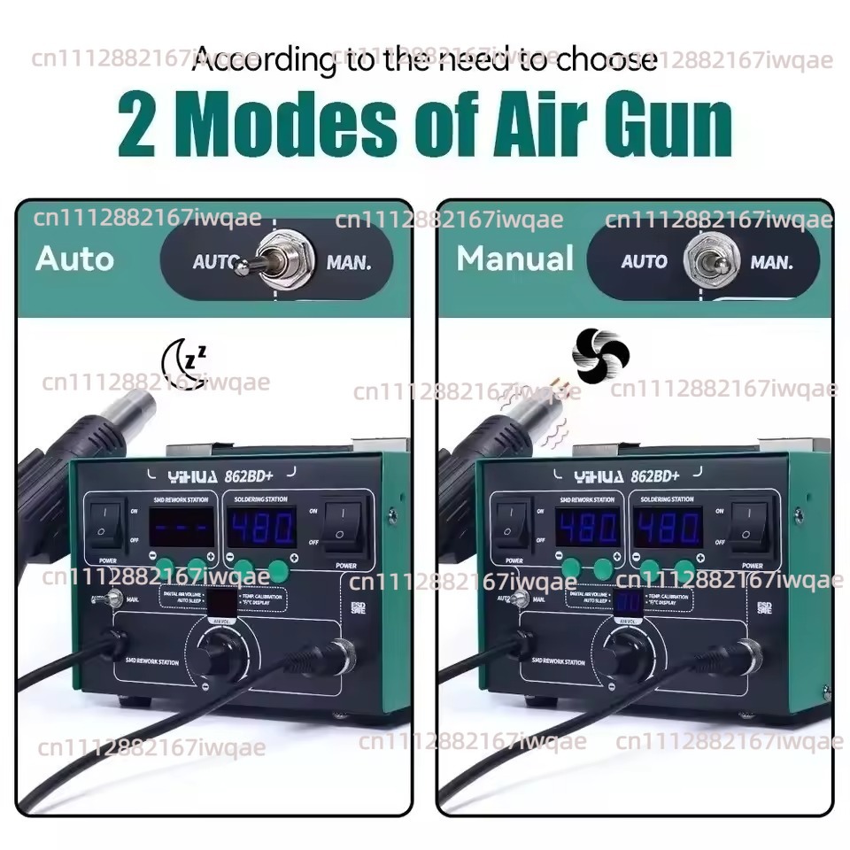 YIHUA 862BD+ Hot Air Gun Solde - đánh giá và giá Power Tools Used In Welding