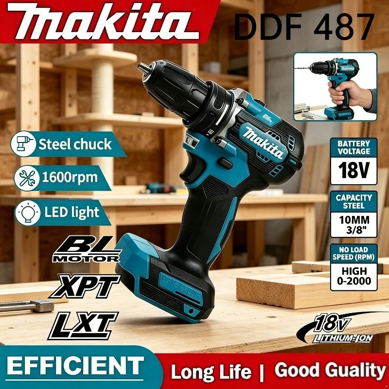 Makita DDF487 18V Brushless Co - đánh giá và giá Power Tools Excel