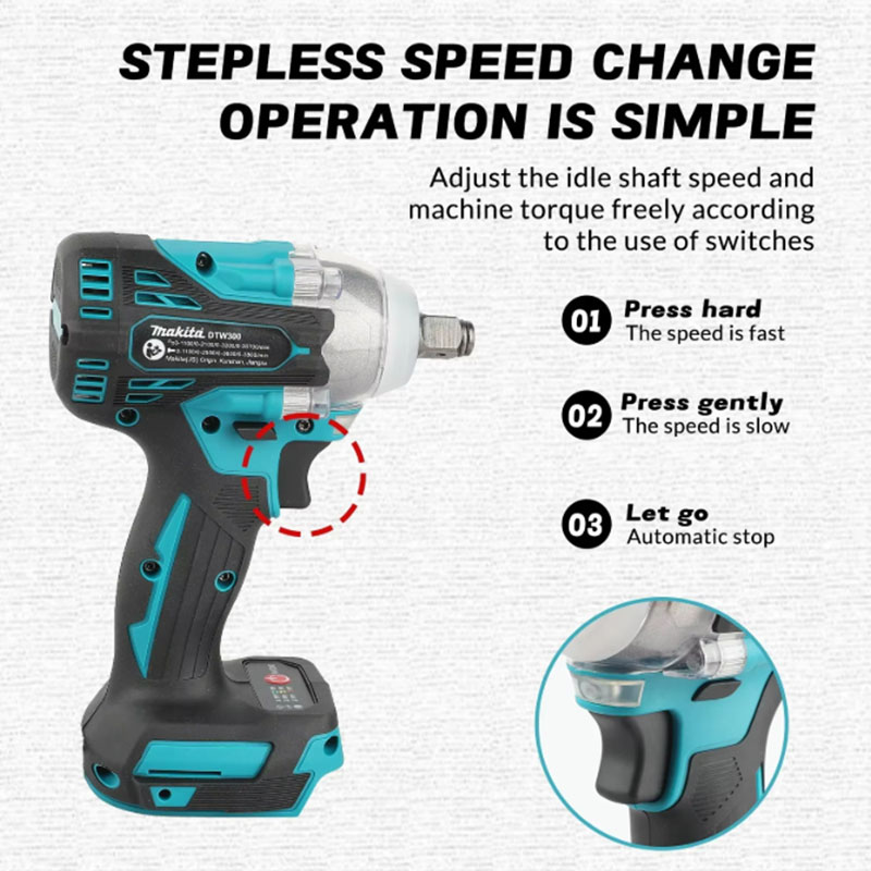 Makita DTW300 18V Brushless Co - đánh giá và giá Power Tools Battery Repair