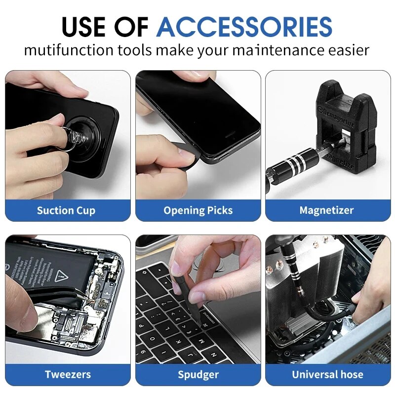 115/117 in 1 Precision Screwdr - đánh giá và giá Xiaomi Power Tools