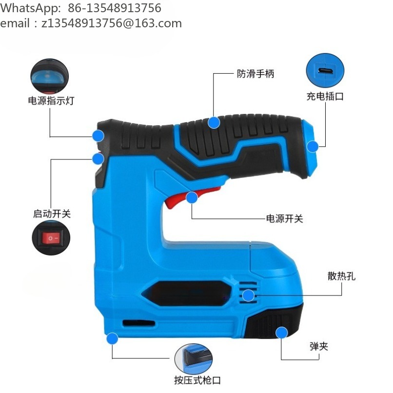 Cordless Lithium Electric Stap - đánh giá và giá Staple Gun Electric
