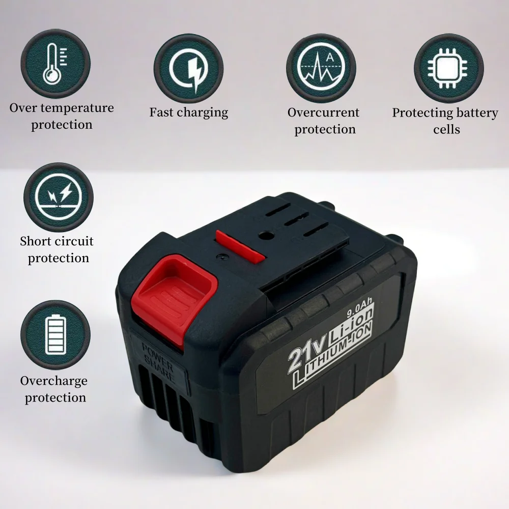 3.0/6.0/9.0Ah  battery 21V For - đánh giá và giá Power Tools Excel