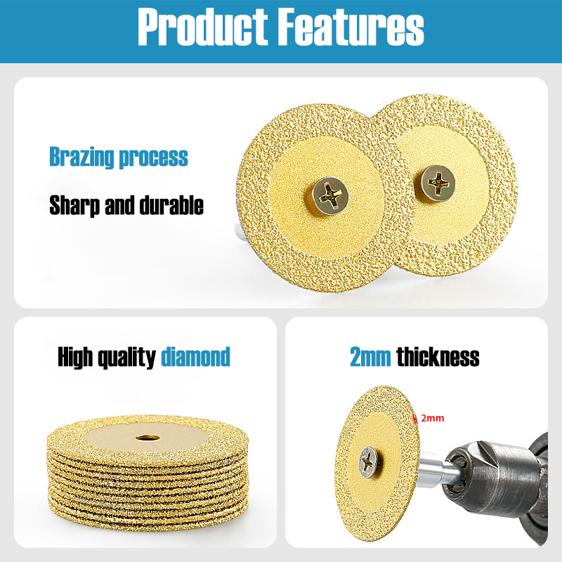40mm Braze Diamond Saw Blade M - đánh giá và giá Power Tools Workshop