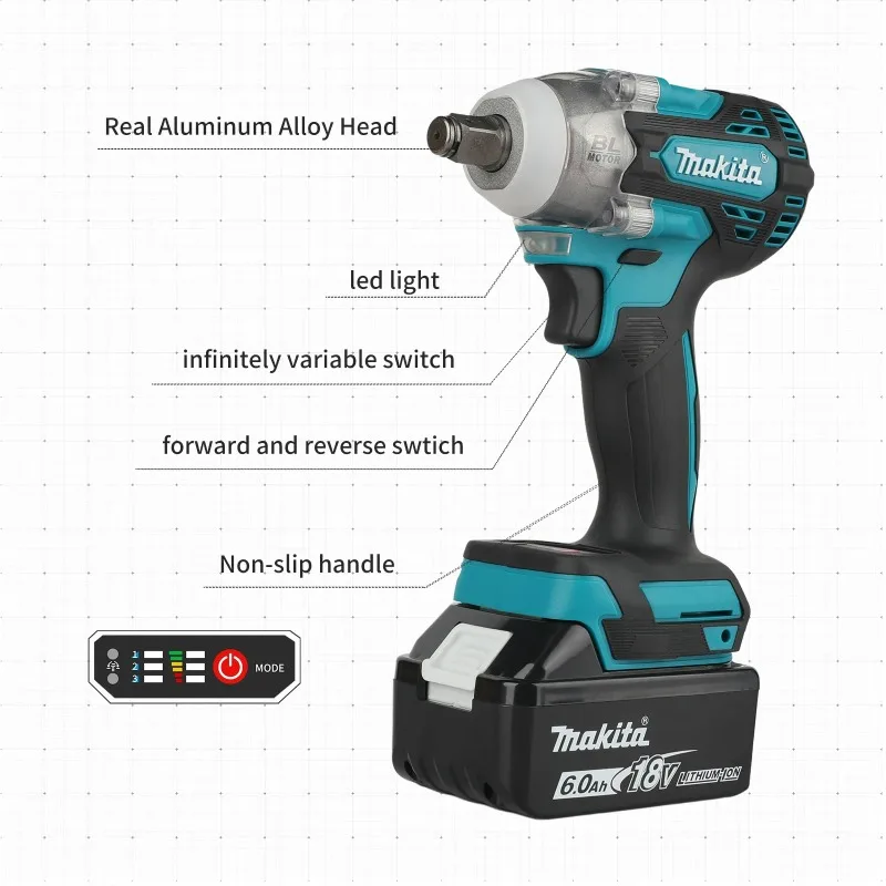 Makita DTW300 Wind Cannon Remo - đánh giá và giá Power Tools Battery Repair