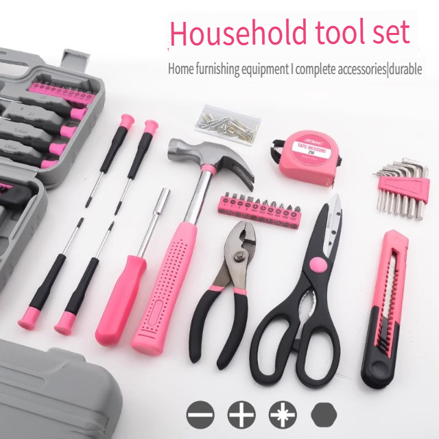 13PCs Pink DIY Tool Kit with E - đánh giá và giá Power Tools Plumbing