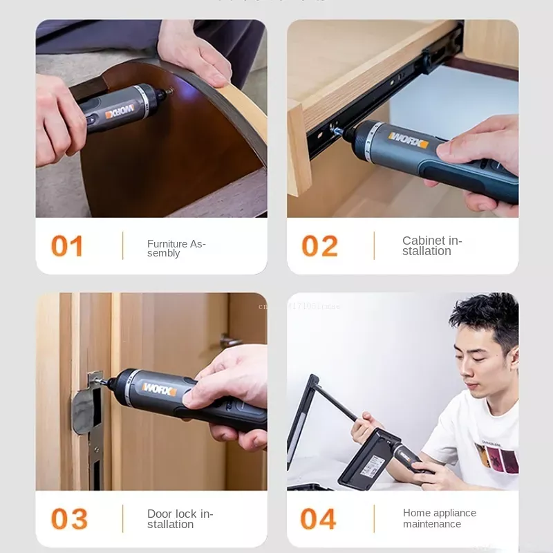 WORX  WX242 4V Electrical Scre - đánh giá và giá Xiaomi Power Tools
