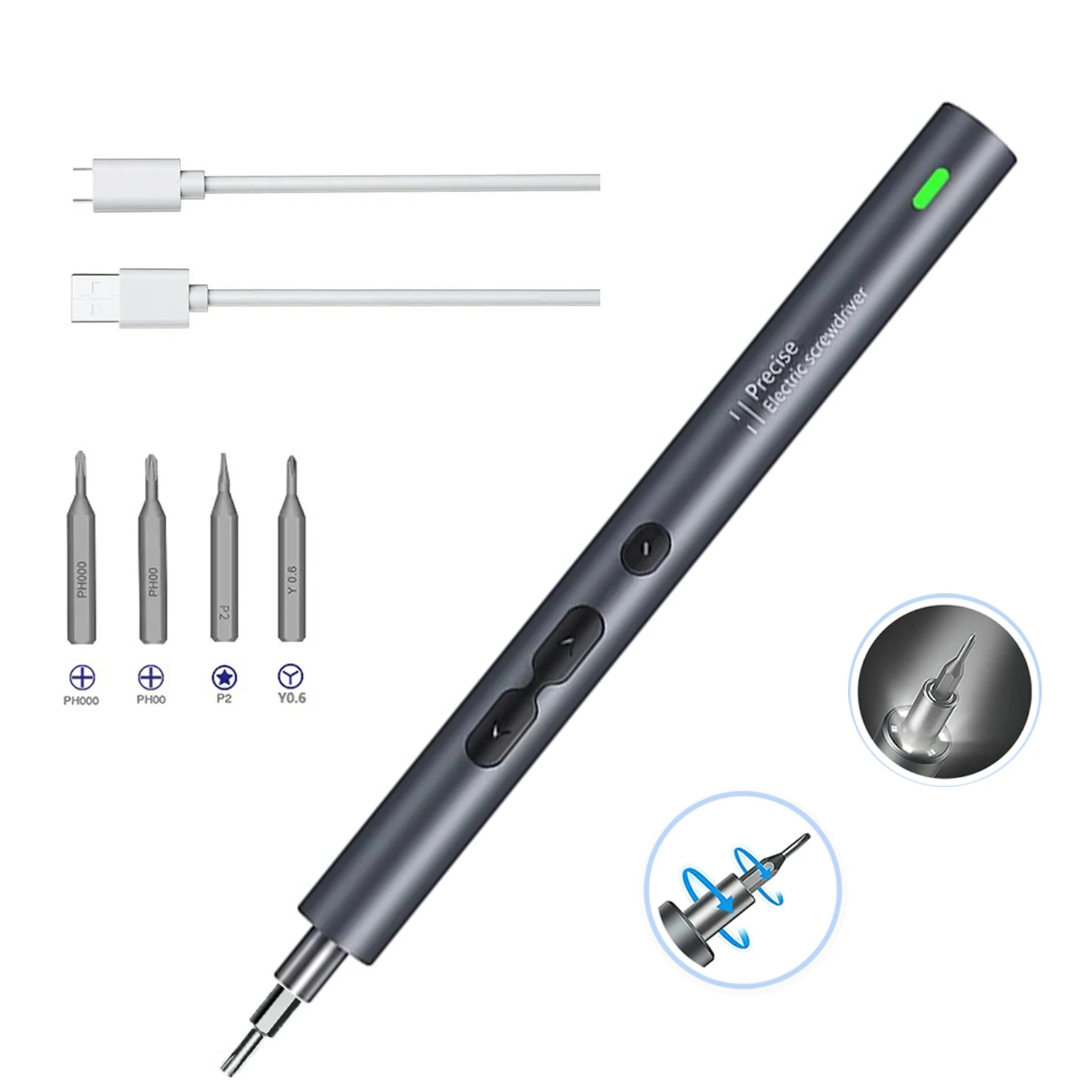 Precision Electric Screwdriver - đánh giá và giá Xiaomi Power Tools