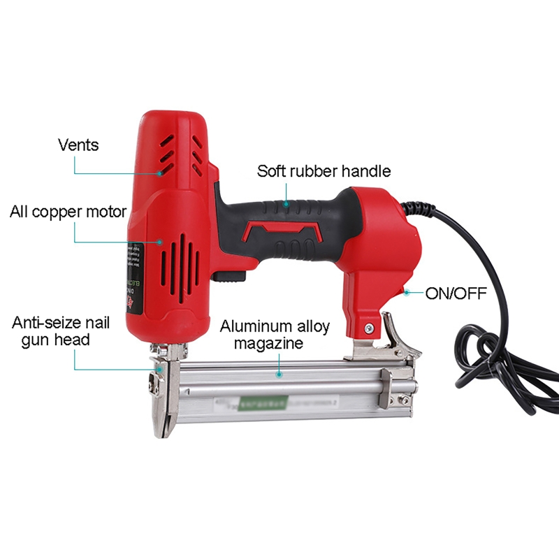 Electric Nailer Stapler With N - đánh giá và giá Staple Gun Electric